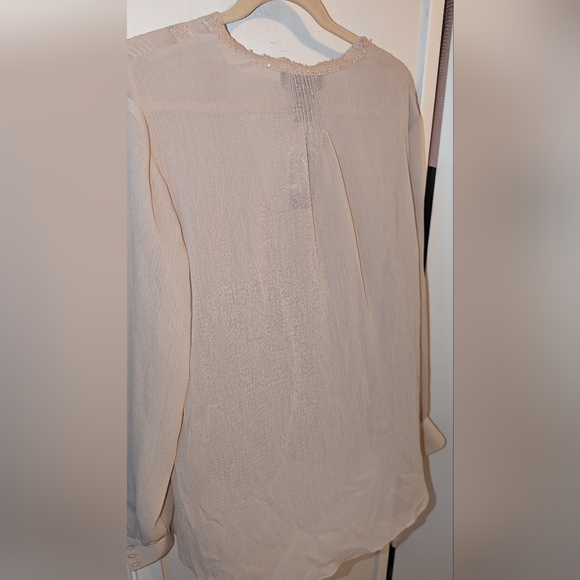 Lane Bryant Size 22 boho blouse with beading - Picture 5 of 6